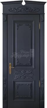 Входная дверь с массивом дуба №280 в Хотьково